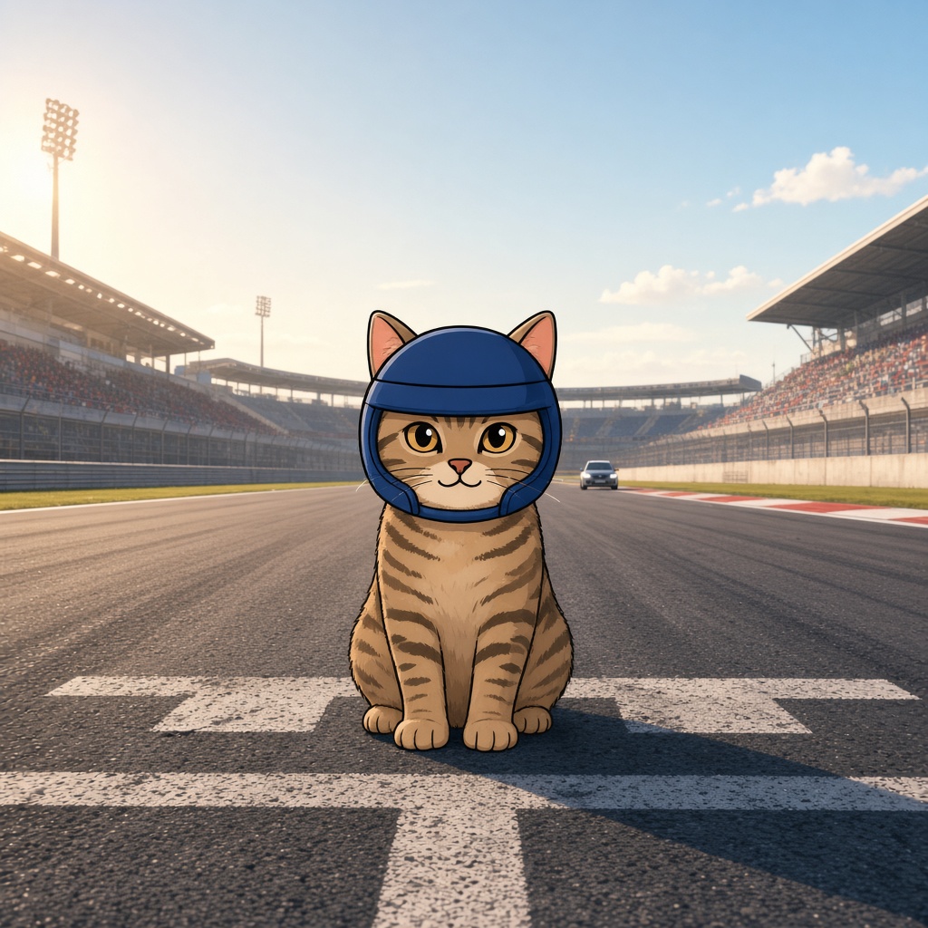 RACECAT on the starting line